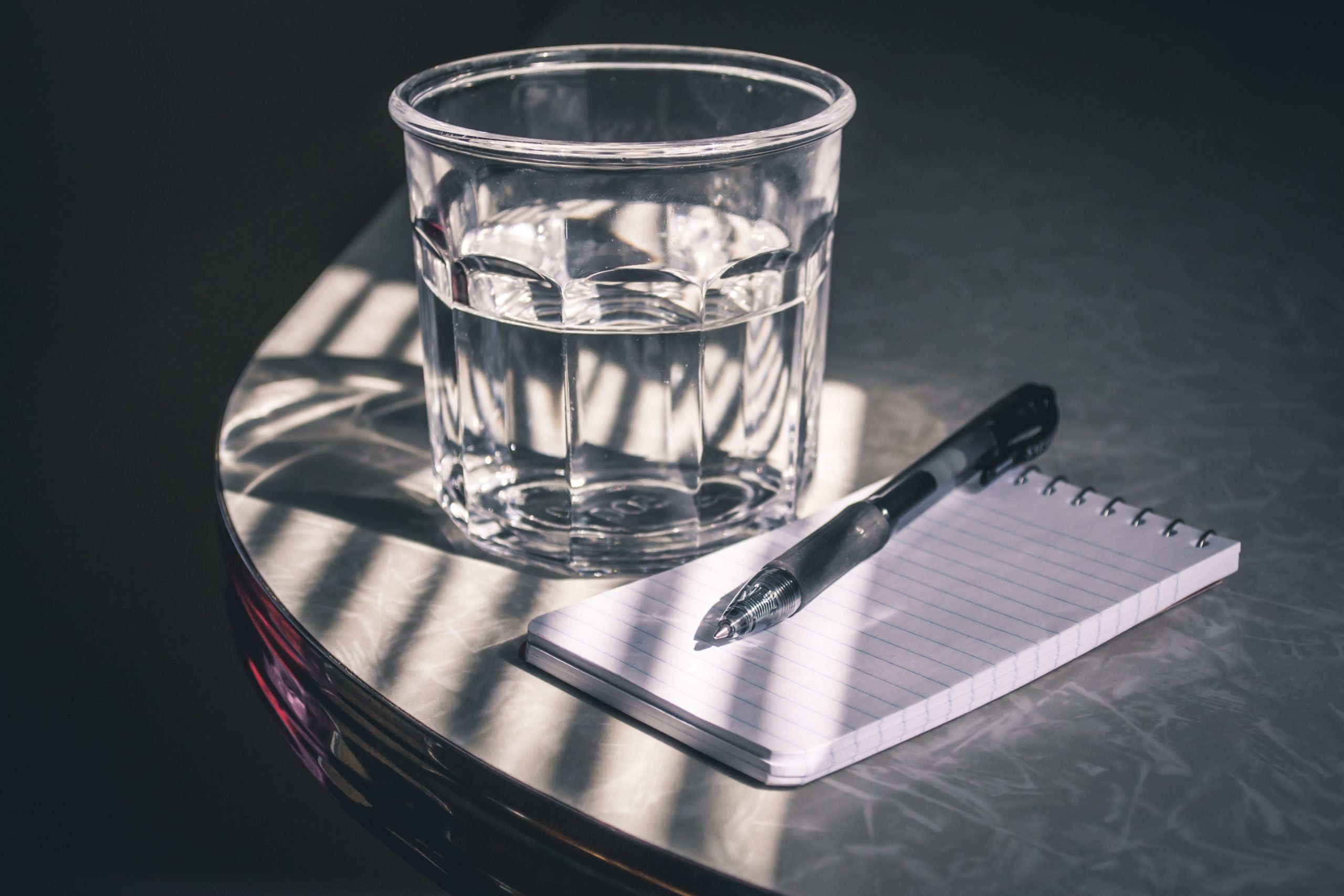 water glass